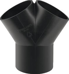 GEBERIT PE BROEK T-STUK 60 GR D 50/40/40 361.459.16.1