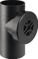 GEBERIT PE ONTSTOPPINGSSTUK 90 GR MET SCHROEFDEKSEL D 125/11 368.451.16.1