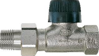 HONEYWELL HOME ULTRALINE THERMOSTATISCHE RADIATORAFSLUITER BB BINNENWERK 1/2 RECHT KVS = 0,62 M3/H V2000DBB15