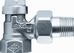 IMI HEIMEIER REGULUX VOETVENTIEL HAAKS 1/2 KVS = 1,31 M3/H MET VUL-EN AFTAPMOGELIJKHEID 035102000