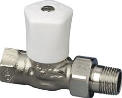 HEIMEIER MIKROTHERM RADIATORKRAAN 1/2 RECHT MET VOORINSTELLING 0122-02.500