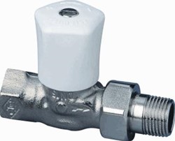HEIMEIER MIKROTHERM RADIATORKRAAN 3/4 RECHT MET VOORINSTELLING 0122-03.500