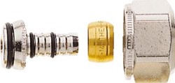 IMI HEIMEIER KLEMKOPPELING VOOR KUNSTSTOF MEERLAGENBUIS 3/4-16X2MM PER STUK PRIJS= PER STUK 133116351