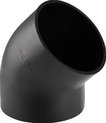 GEBERIT PE BOCHT 45 GR D 160 369.045.16.1