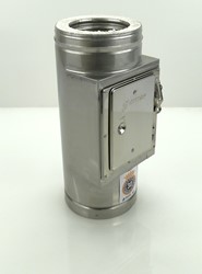 METALOTERM ONTOP ATTR AANSLUITSTUK REINIGINGSSTUK L= 500MM BINNENBUIS: RVS 300MM BUITENBUIS: RVS 159885