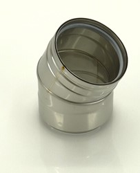 METALOTERM ONTOP UEB AANSLUITSTUK BOCHT 43.5GRADEN BINNENBUIS: RVS 100MM BUITENBUIS: RVS 163268