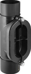 GEBERIT PE ONTSTOPPINGSSTUK 90 GR MET OVALE DEKSEL D 250 371 371.454.16.1