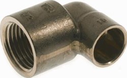 VSH SOLDEERFITTING MESSING KNIE KOPPELING 90GR 15MM X 1/2 (SOLDEER X BINNENDRAAD) 0621060