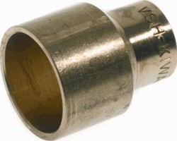 VSH SOLDEERFITTING MESSING RECHTE KOPPELING VERLOOP SOK 28 X 22MM (SOLDEER X SOLDEER) 0400653
