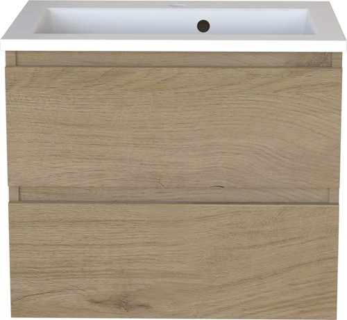 WAVEDESIGN ALVARO WASTAFELONDERBOUWKAST 60 CM 2 LADEN NATURAL ARWIN OAK 5820490138
