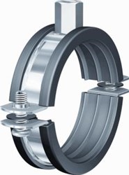 FLAMCO BEUGEL BSI STAAL INLAGE: RUBBER 20 25MM ( 1/2 ) AANSLUITMOER M8/M10 39002