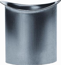 RHEINZINK WB ZINKEN TAPEIND OVAAL (VOOR MASTGOOT) 70X100MM DIKTE=0.80MM 1620000400