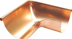 RHEINZINK KOPER BUITENHOEKSTUK VOOR MASTGOOT 90° M400 340X340X0.70MM 4420002000
