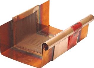 WENTZEL B333 SEPARATIEBAND DAKGOOT KOPER BREEDTE 260MM MODEL B333 DIKTE 0.6MM MET SEPARAAT KRAALSTUK 4420003500