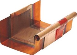 WENTZEL B500 SEPARATIEBAND DAKGOOT KOPER BREEDTE 260MM MODEL B500 DIKTE 0.7MM MET SEPARAAT KRAALSTUK 4420003650