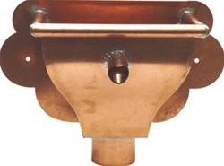 WENTZEL HWA VERGAARBAK KOPER UITWENDIGE BUISDIAMETER 80MM (BXDXH) 400X205X285MM MODEL OUD HOLLANDSCH DIKTE 0.7MM OPPERVLAKTEBESCHERMING GEEN (ONBEHANDELD) VORM INLAAT OVERIG VORM UITLAA 4430002800