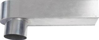 RHEINZINK WB STADSUITLOOP 60X80MM 80MM 1635004020