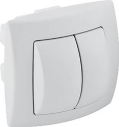 GEBERIT PNEUMATISCHE HANDDRUKKER 2-TOETS BEDIENING INBOUW GLANS / 240.572.KA.1