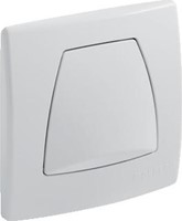 GEBERIT BEDIENINGSPLAAT PNEUMATISCHE UR-STURING TWINLINE MAT VERCHROOMD 240.562.46.1