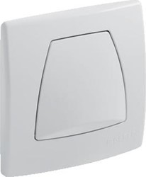 GEBERIT BEDIENINGSPLAAT PNEUMATISCHE UR-STURING TWINLINE MAT VERCHROOMD 240.562.46.1
