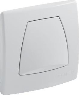 GEBERIT BEDIENINGSPLAAT PNEUMATISCHE UR-STURING TWINLINE MAT VERCHROOMD 240.562.46.1
