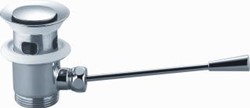 DORNBRACHT UNIVERSEEL AFVOERGARNITUUR MET KNIEHENDEL 5/4 WASTE PLATINA MAT 1030097006