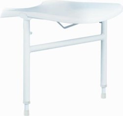 HANDICARE HULPPOOTSET VOOR DOUCHEZITTINGEN VOOR EXTRA STABILITEIT RVS WIT LI22142014-02 LI2214-2014-02 LI2214.2014-02