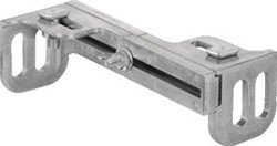 GEBERIT GIS GIS AFSTANDHOUDER MET WANDBEVESTIGING TRAPLOOS VERSTELBAAR BESTELEENHEID=5ST 461015001
