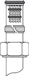 JAGA KOPPELING M24 X16-2 VPE-AL ZAK VAN 2 5094-316 5094.316