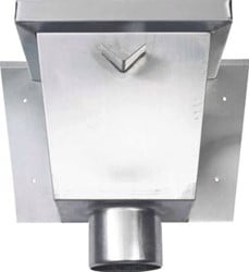 RHEINZINK WB VERGAARBAK VIERKANT 60MM 1640000050