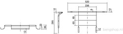 ALAPE EMMERROOSTER ALUMINIUM T.B.V. UITSTORTGOOTSTEEN PLAATSTAAL ALUMINIUM 8901000722