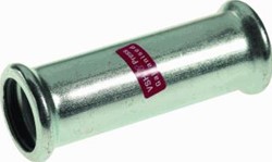 VSH XPRESS STAAL RECHTE KOPPELING OVERSCHUIF KOPPELING 22 X 22MM STAAL VERZINKT (PERS X PERS) 6201461