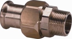 VSH XPRESS CU 3-DELIGE RECHTE KOPPELING 28MM X 1 KOPER (PERS X BUITENDRAAD) 4802666