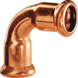 VSH XPRESS CU BOCHT KOPPELING 90GR 66,7 X 66,7MM KOPER (PERS X PERS) 4800389
