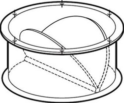 INATHERM VLINDERKLEP VOOR MINIVENT 001TLT010228001