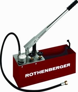 ROTHENBERGER AFPERSPOMP RP50 MET MANOMETER 60 BAR 60200