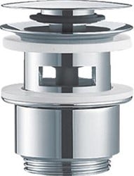 ALAPE VT1 AFVOERPLUG MET STUWFUNCTIE CHROOM 8302000978