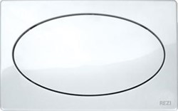 REZI BEDIENINGSPANEEL BASIC MONOFLUSH MET 1 DRUKTOETS WIT BB3651FSS WIT