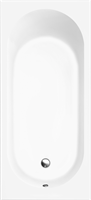VILLEROY & BOCH O.NOVO ACRYL RECHTHOEKIG LIGBAD 1700X700X450MM WIT ALPIN UBA177CAS2V-01