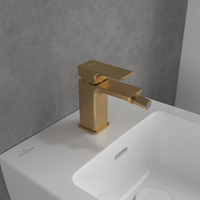 VILLEROY & BOCH WELLNESS SUBWAY 3.0 EENGREEPS BIDETKRAAN BRUSHED GOLD TVB11200100076-2