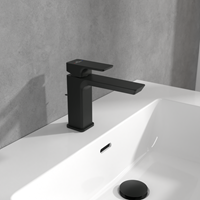 VILLEROY & BOCH SUBWAY 3.0 EENGREEPS WASTAFELKRAAN MET TREKSTANG-AFVOERGARNITUUR MATT BLACK TVW112002000K5-2