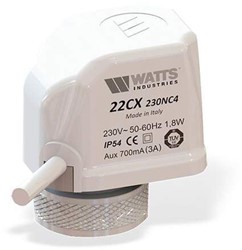 WATTS INDUSTRIES ELECTRO THERMOSTAAT ACT. 22C 230V NC2 5,5 1METER 800000188