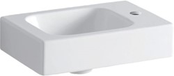 GEBERIT ICON FONTEIN 1X WASKOM KRAANGAT RECHTS KERAMIEK 380 X 280 X 135MM (BXDXH) WIT 124736000