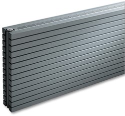 VASCO CARRE CPHN2-RO HORIZONTALE DESIGNRADIATOR AS:27 1000X0535 VERKEERSWIT RAL9016 111341000053500279016-0000