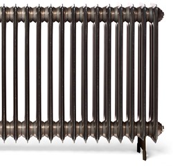 VASCO VINTAGE 50S LEDENRADIATOR VOOR MUURMONTAGE AS:LR D-160 0528X1000 TRANSPARENT COATING 9990 112910528100023679990-0000