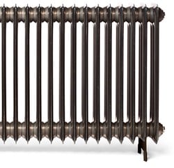 VASCO VINTAGE 50S LEDENRADIATOR VOOR VLOERMONTAGE AS:LR D-220 0728X0600 VERKEERSWIT RAL9016 112920728060023679016-0001