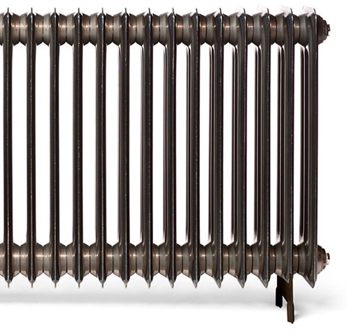 VASCO VINTAGE 50S LEDENRADIATOR VOOR VLOERMONTAGE AS:LR D-220 1478X0450 VERKEERSWIT RAL9016 112921478045023679016-0001