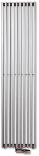 VASCO ZANA ZV-1 DESIGNRADIATOR AS:MIDDENONDER BRUIN JANUARI M304X1800 VERKEERSWIT RAL9016 112540304180000669016-0000