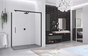 Novellini Kuadra 2.0 PH+FH schuifdeur voor zijwand