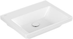 VILLEROY & BOCH SUBWAY 3.0 MEUBELWASTAFEL 600X470MM. ZONDER KRAANGAT ZONDER OVERLOOP. STONE WHITE C+ 4A7063RW